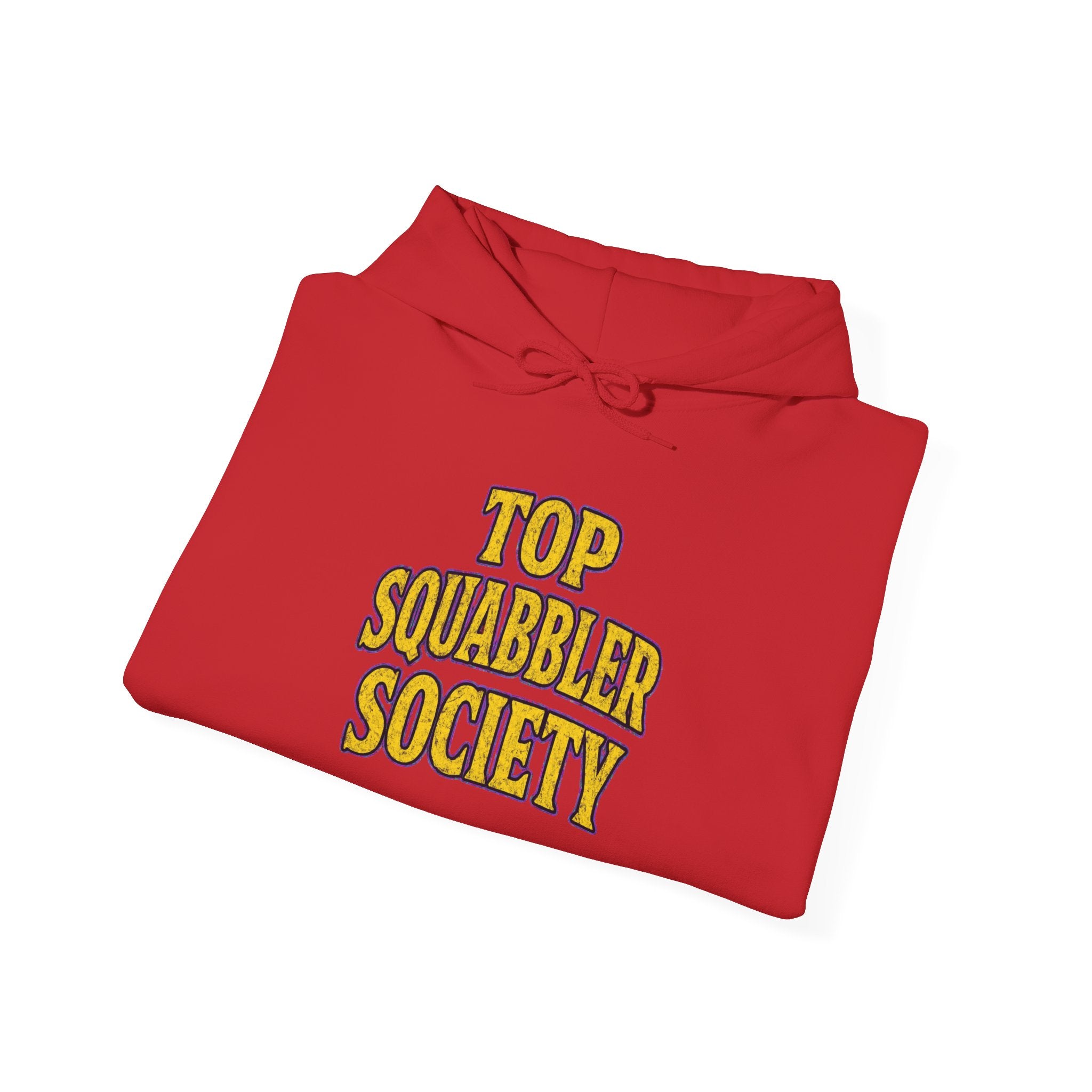 Top Squabbler Society Text Hoodie