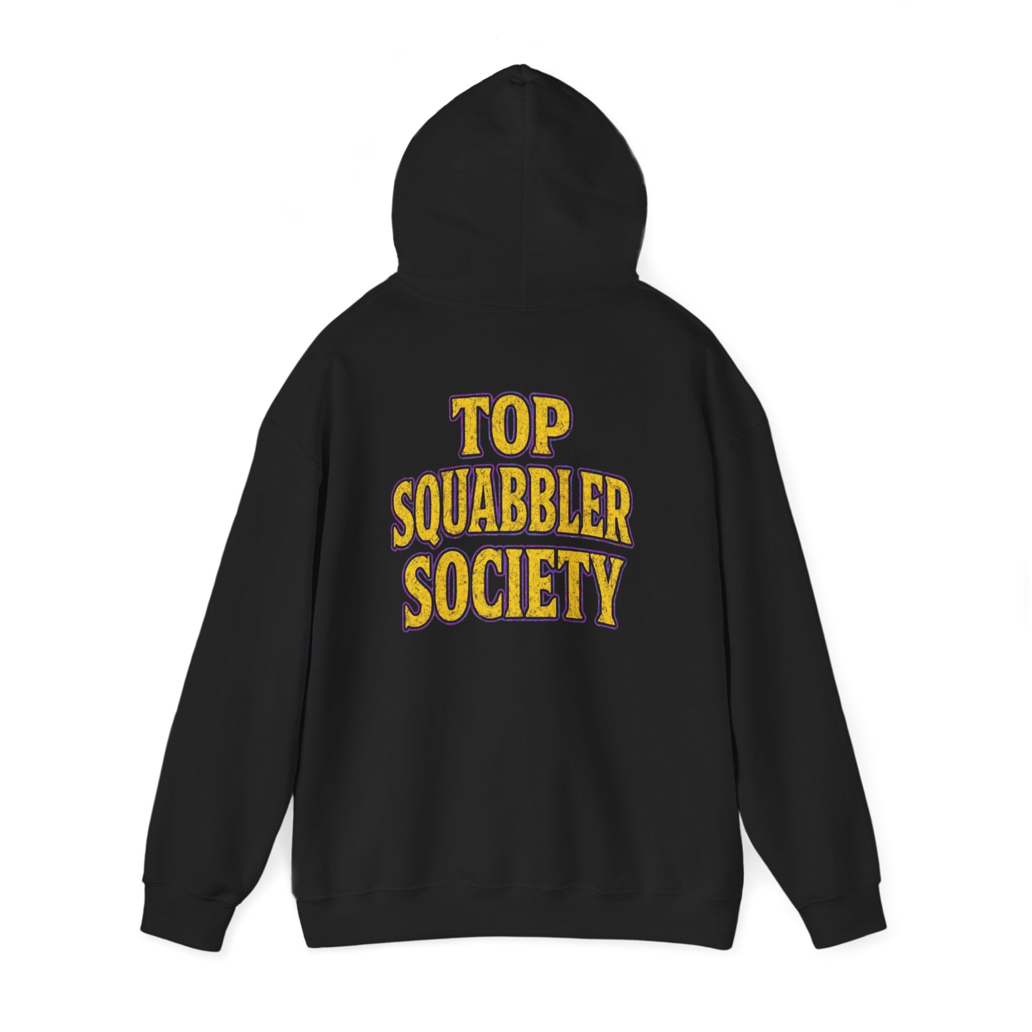 Top Squabbler Society Text Hoodie