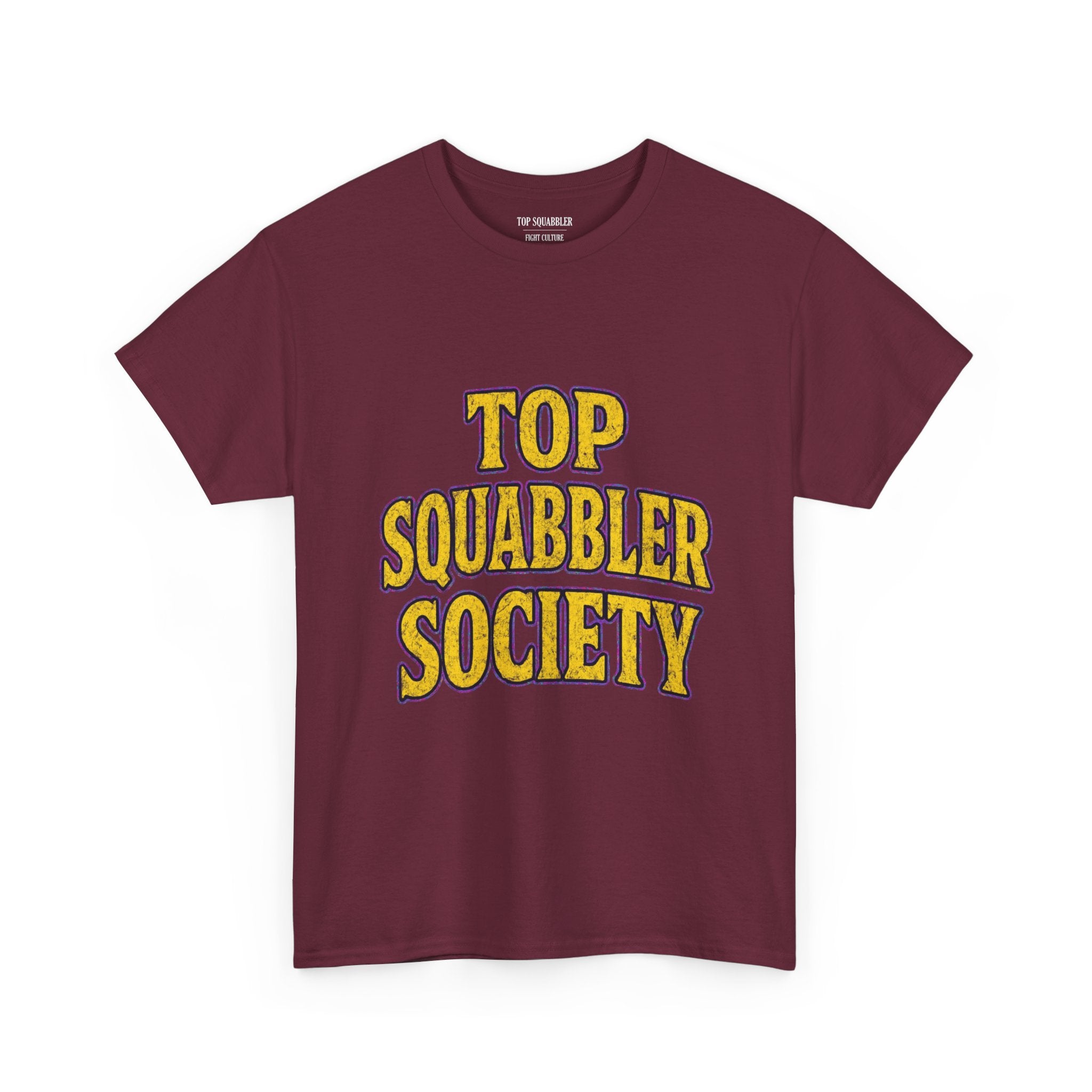 Top Squabbler Society Text Tee