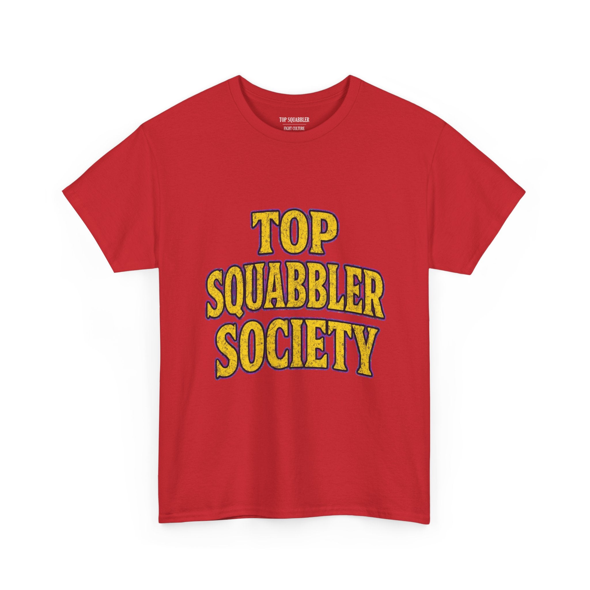 Top Squabbler Society Text Tee