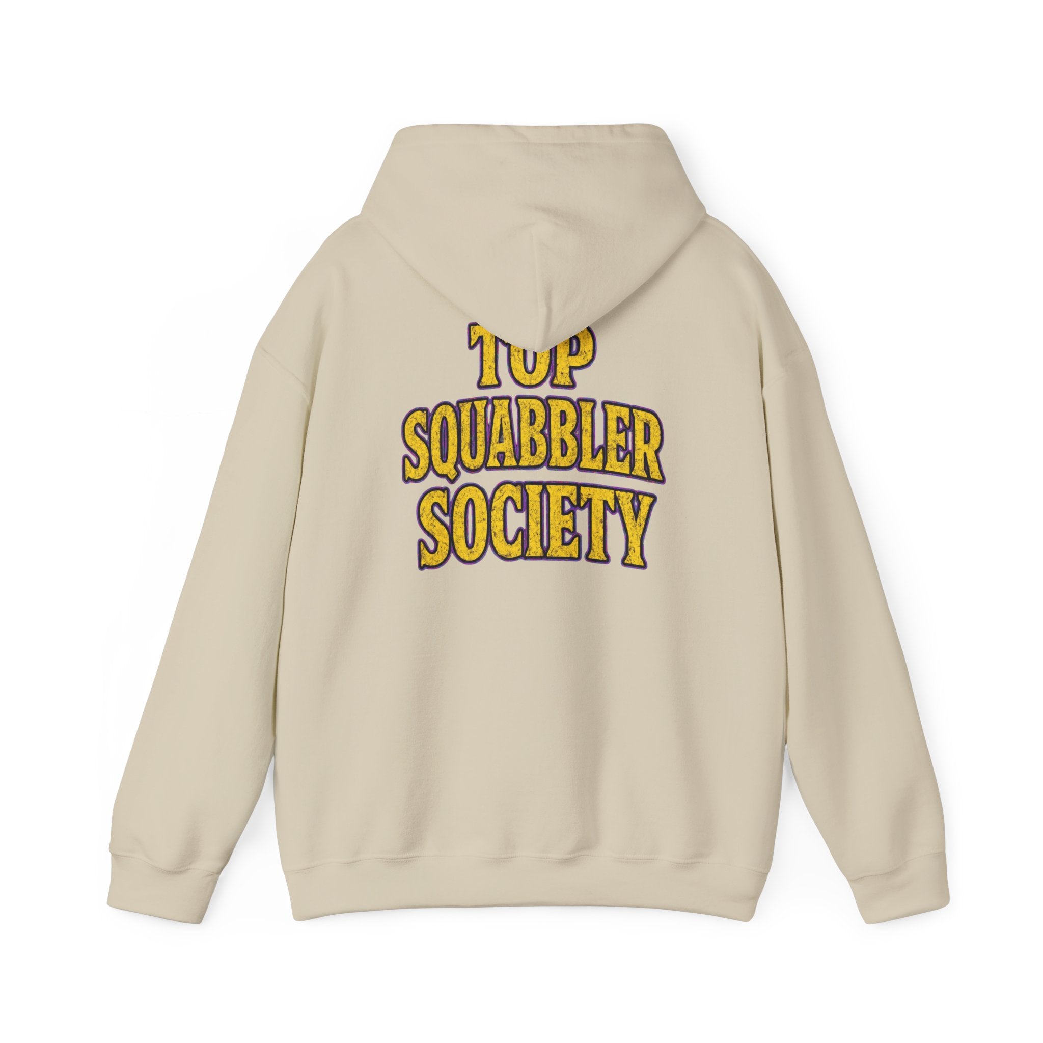 Top Squabbler Society Text Hoodie