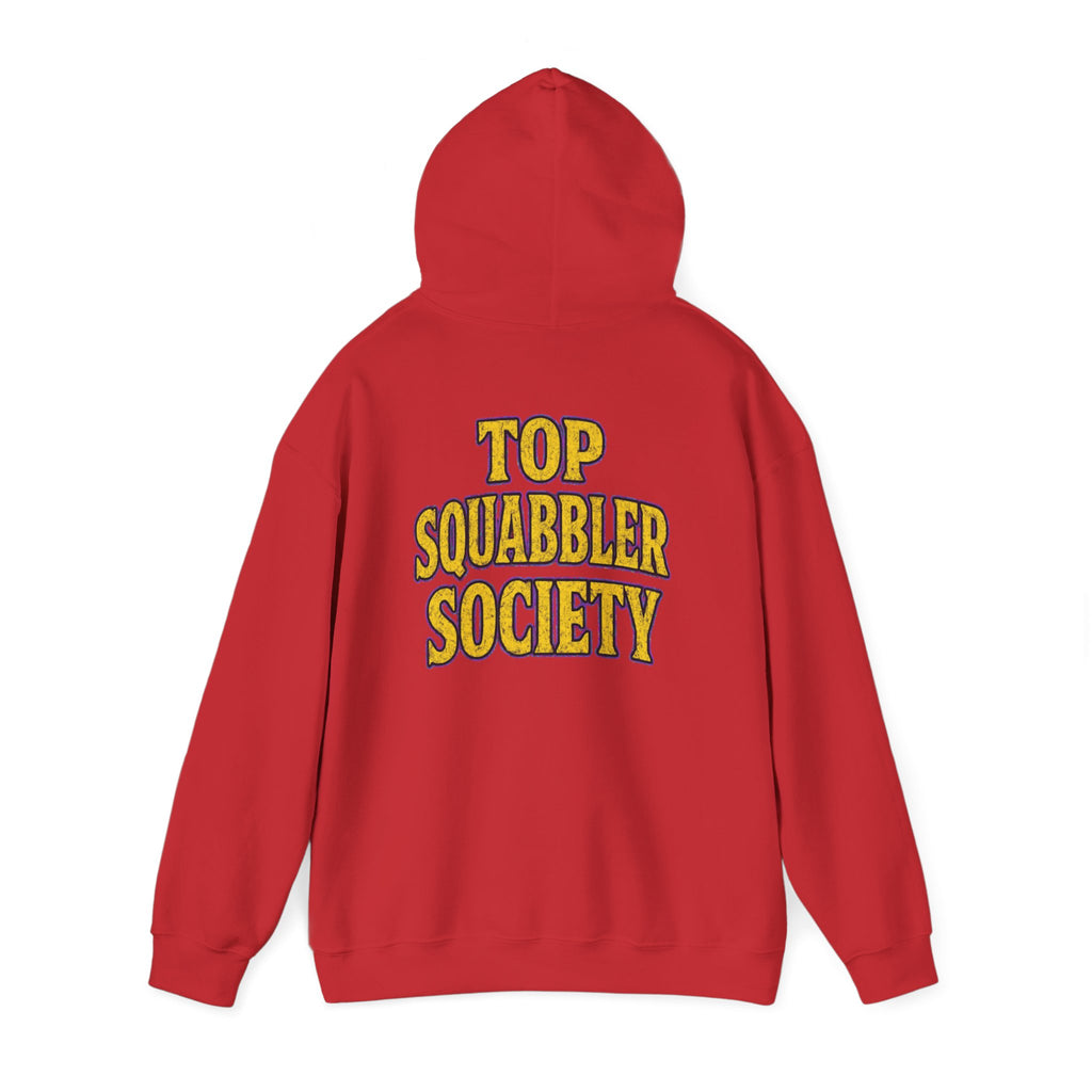 Top Squabbler Society Text Hoodie