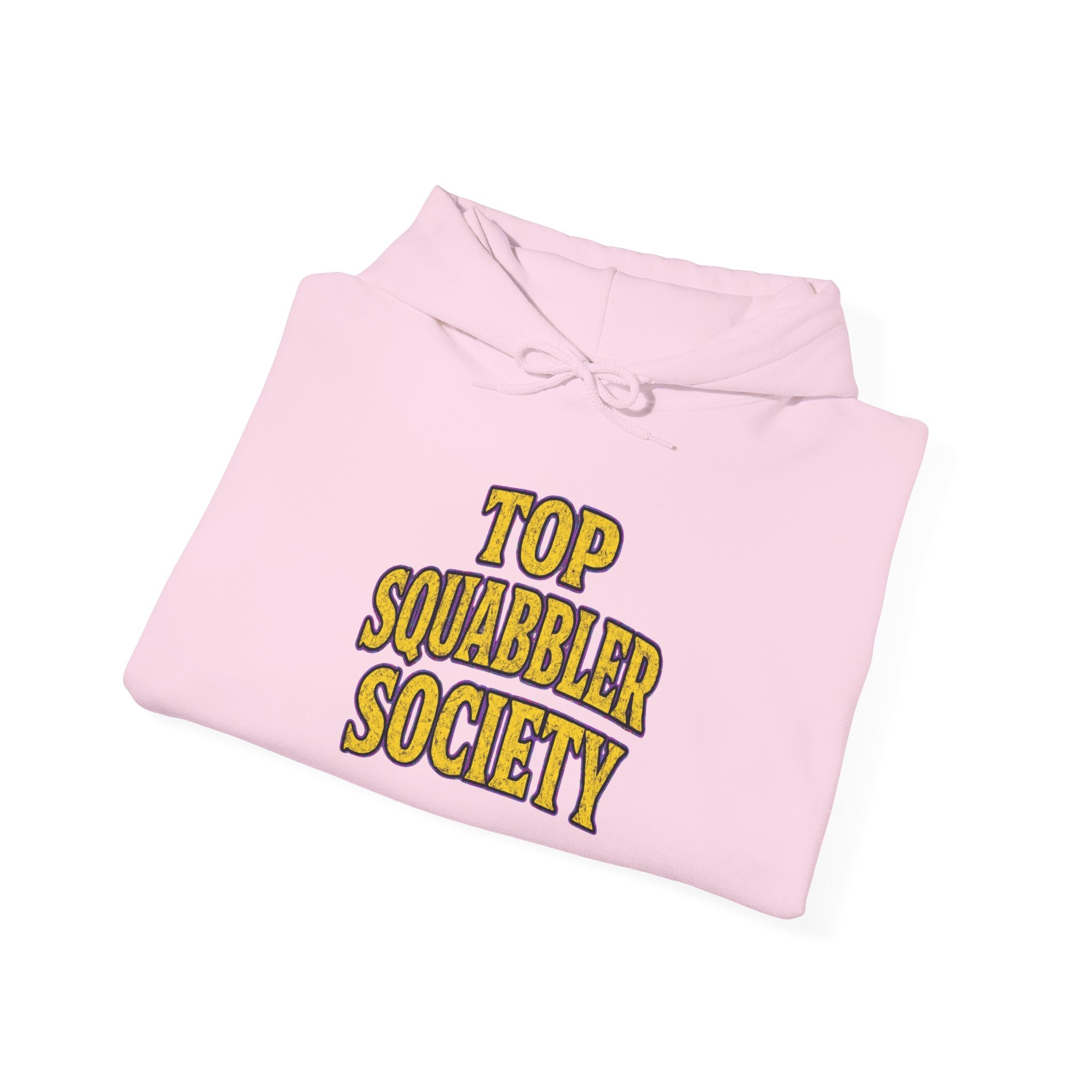 Top Squabbler Society Text Hoodie