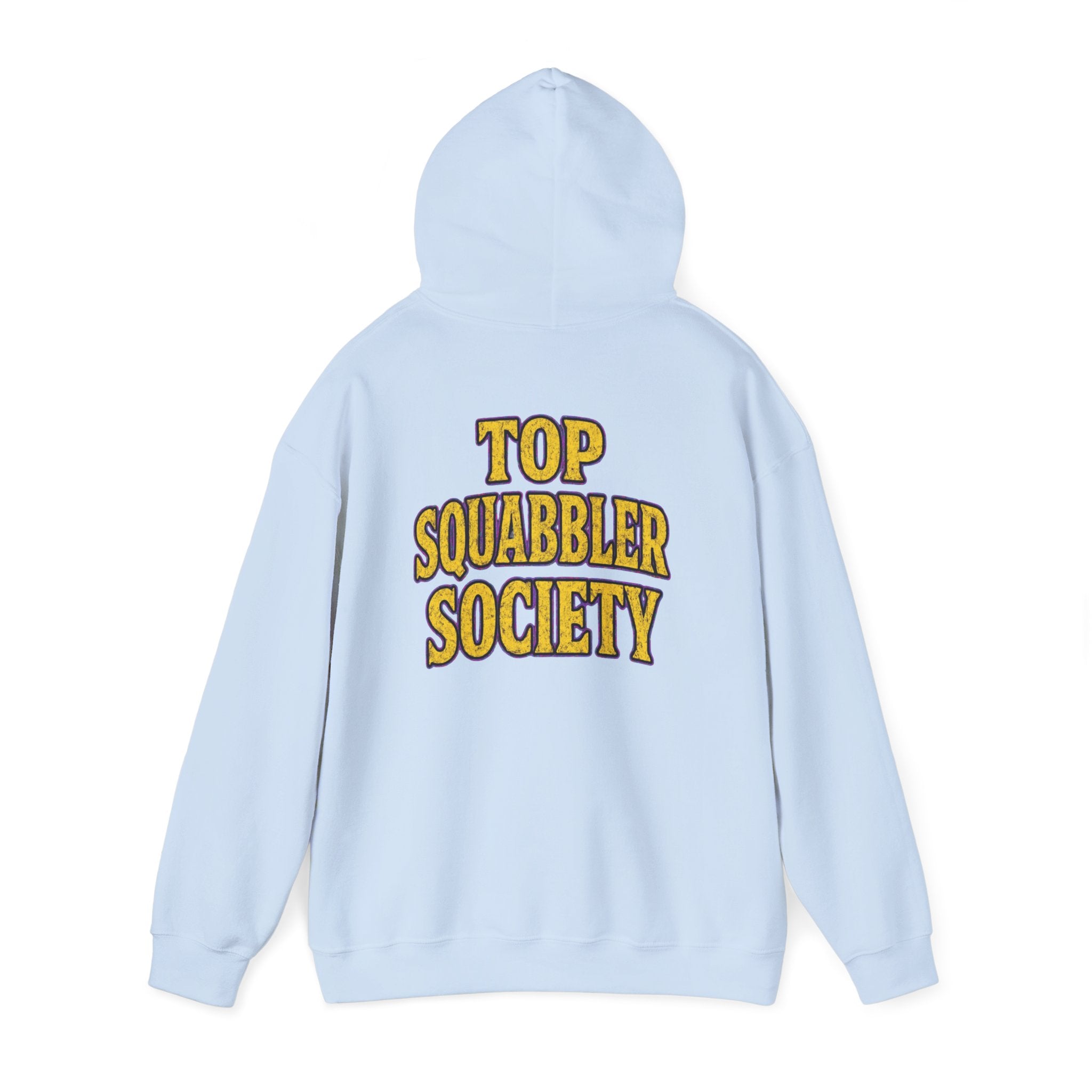 Top Squabbler Society Text Hoodie