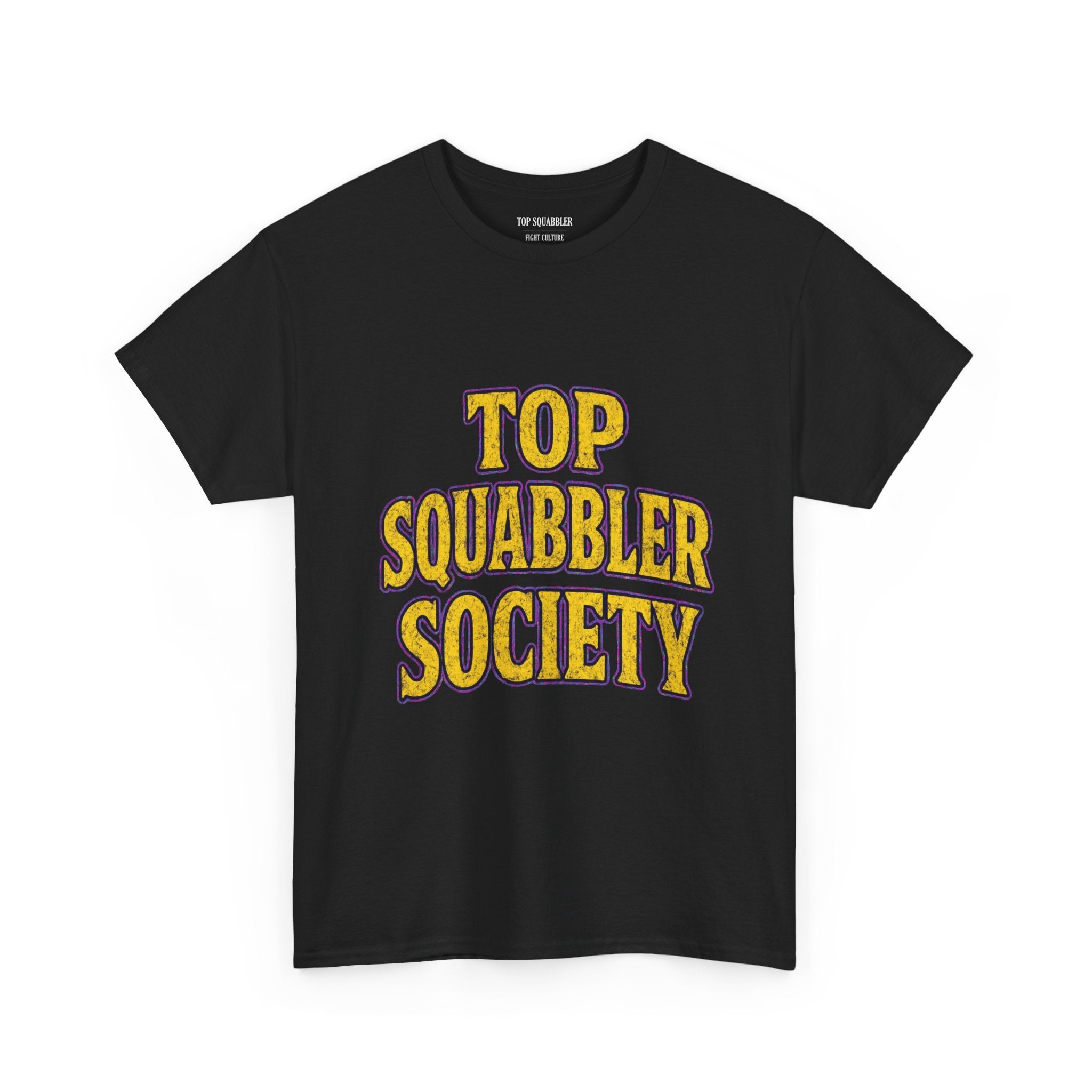 Top Squabbler Society Text Tee