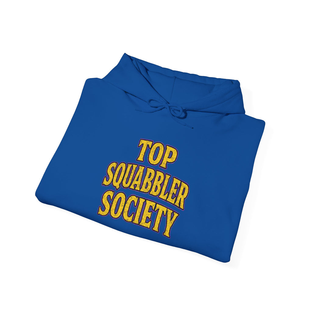 Top Squabbler Society Text Hoodie