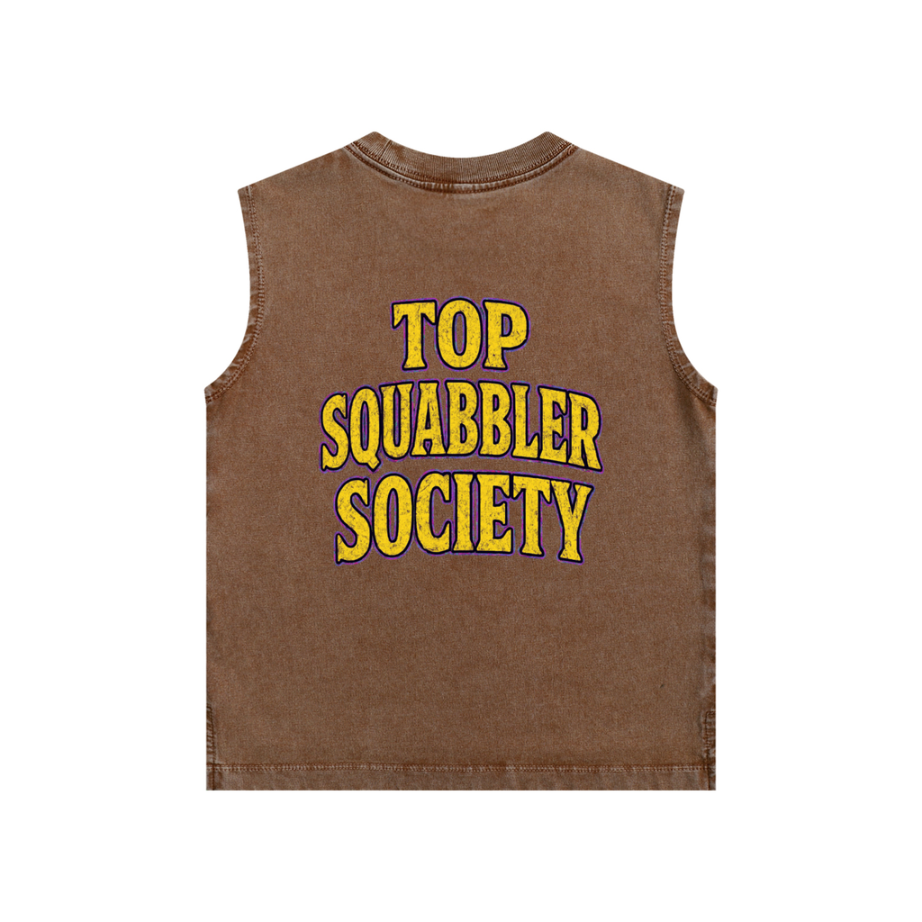 Hooded Member Snow Washed Kids' Tank Top