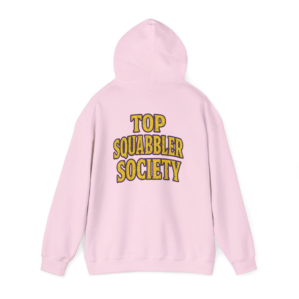 Top Squabbler Society Text Hoodie