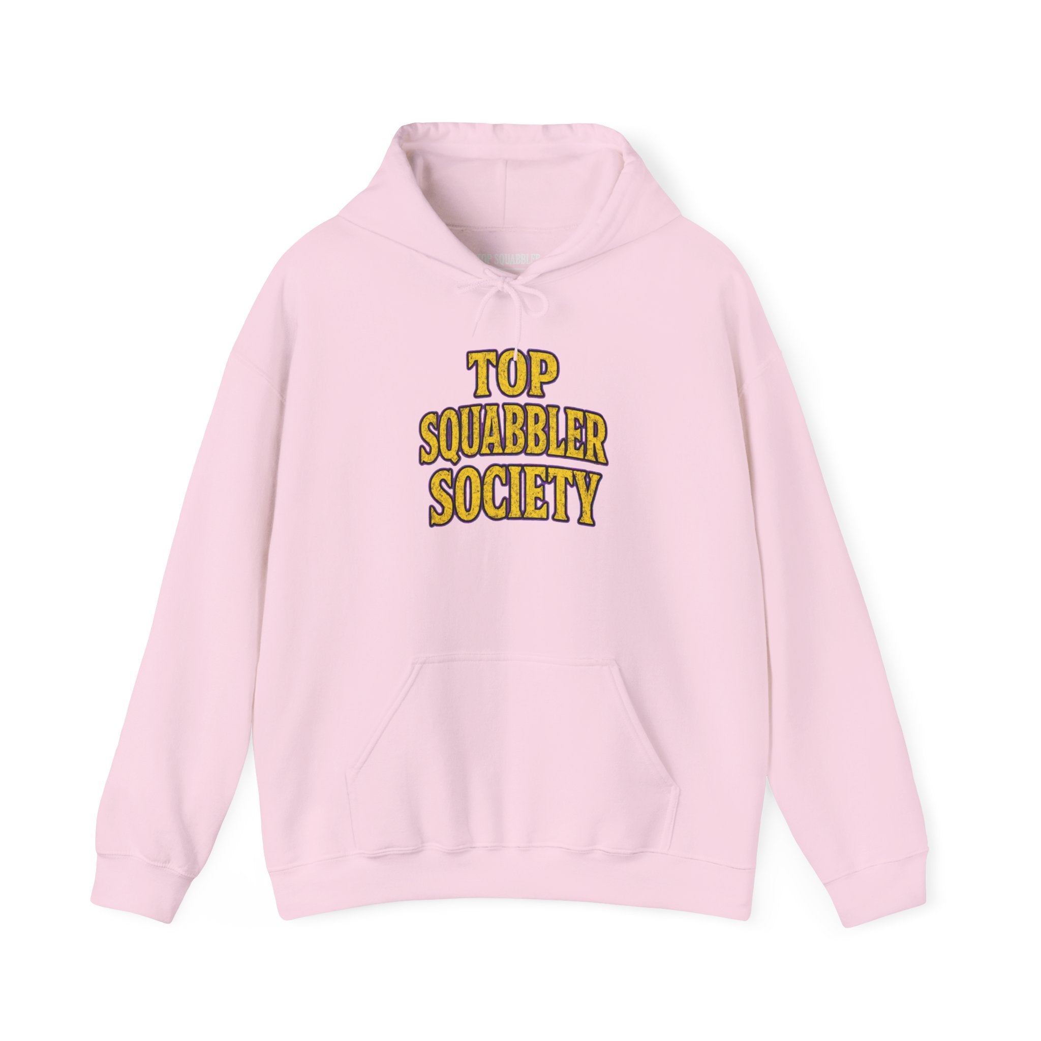 Top Squabbler Society Text Hoodie