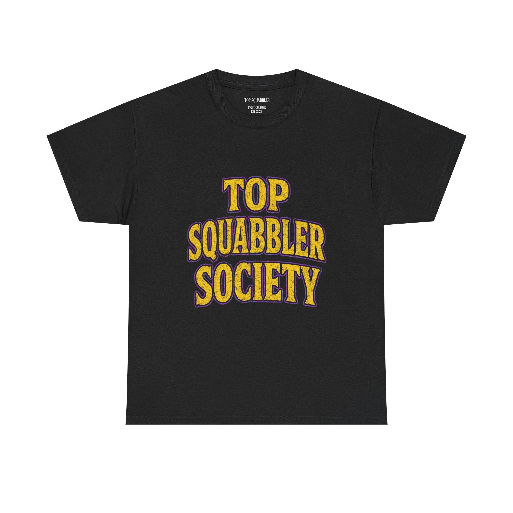 Top Squabbler Society Text Tee