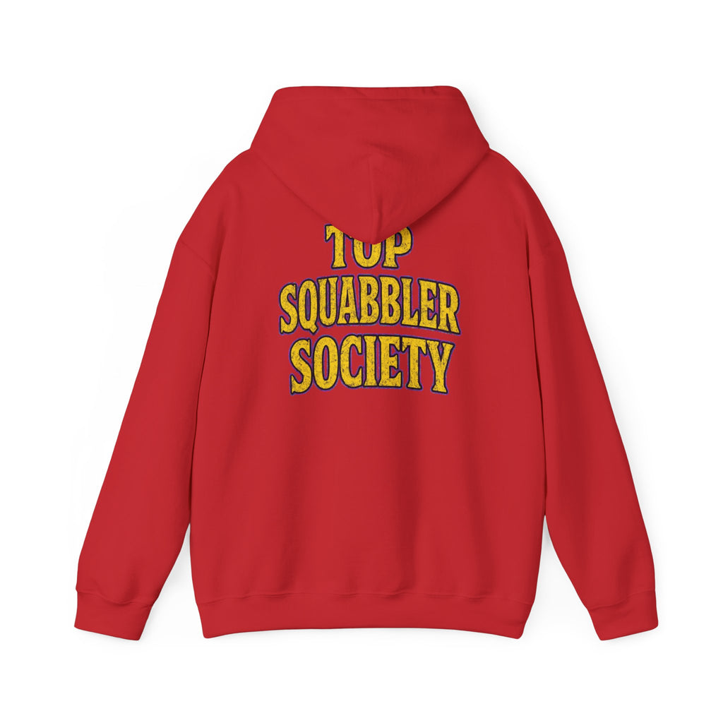 Top Squabbler Society Text Hoodie