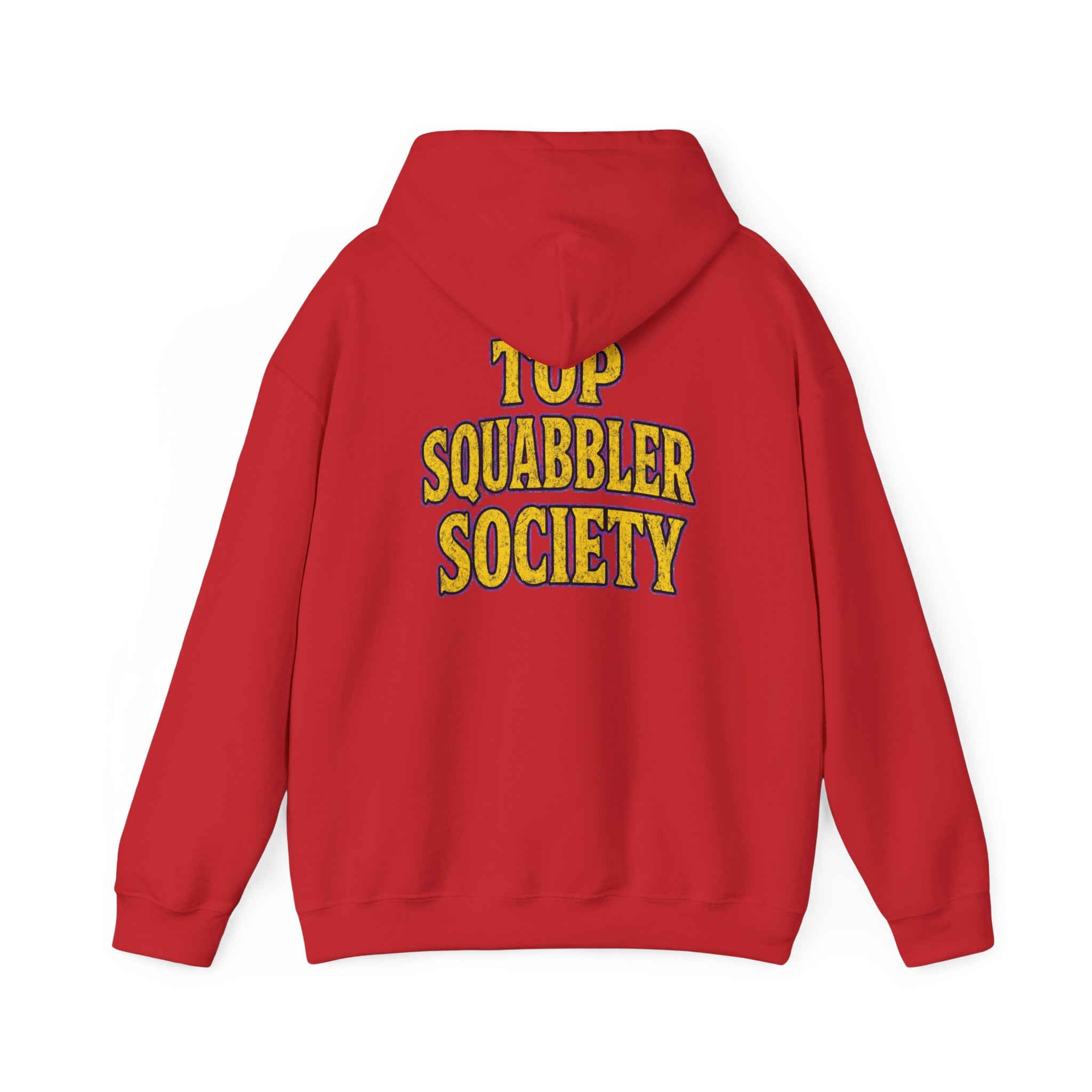 Top Squabbler Society Text Hoodie