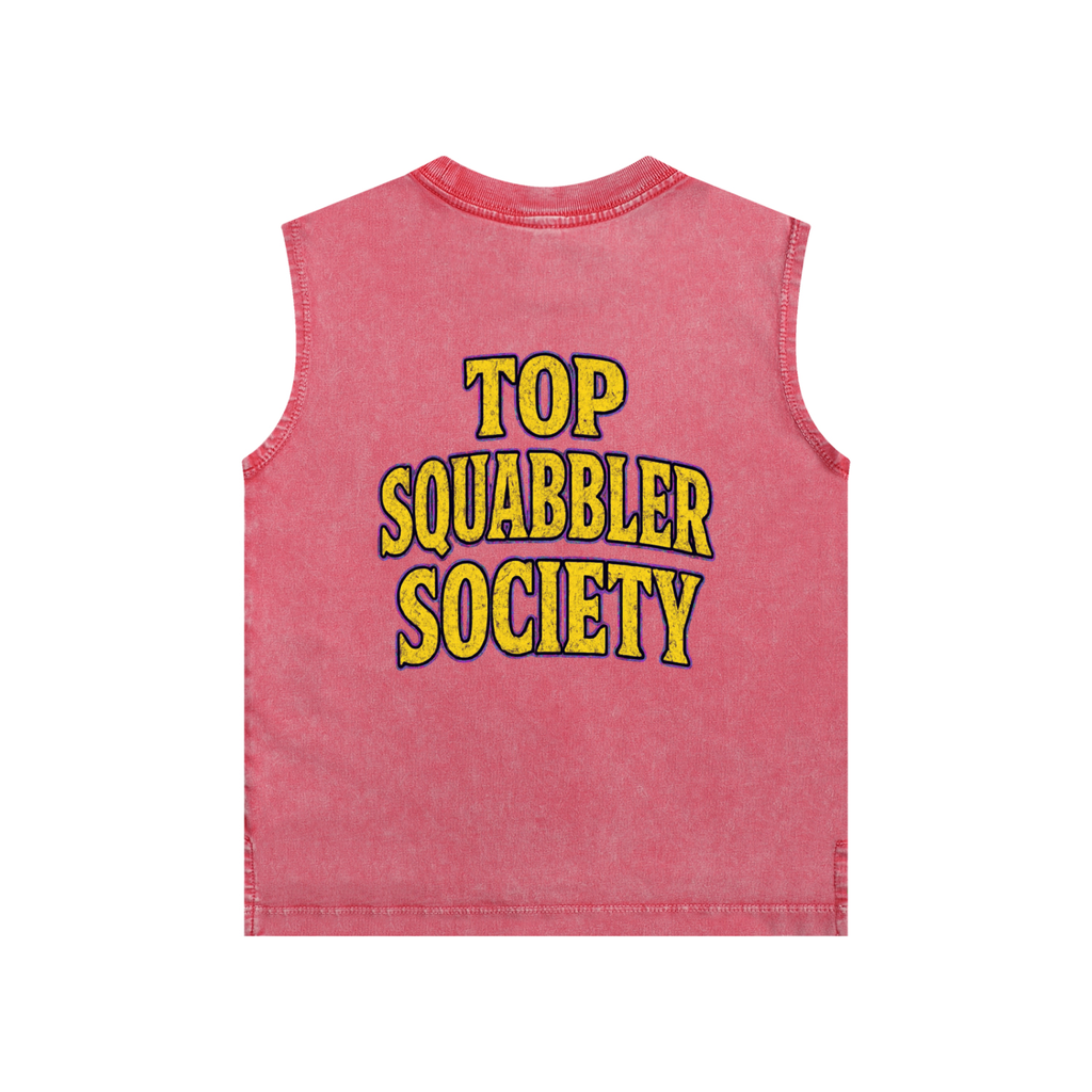 Hooded Member Snow Washed Kids' Tank Top
