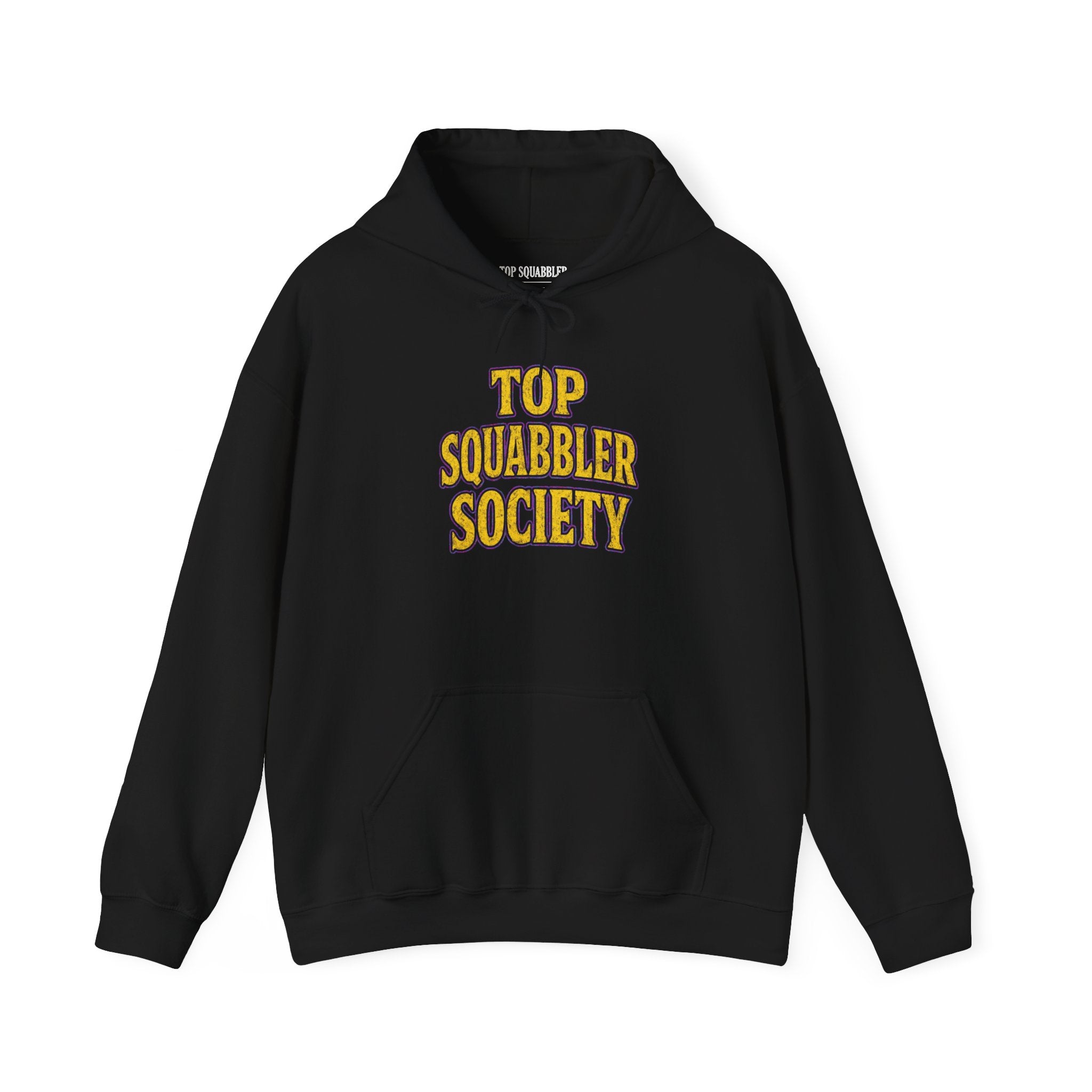 Top Squabbler Society Text Hoodie