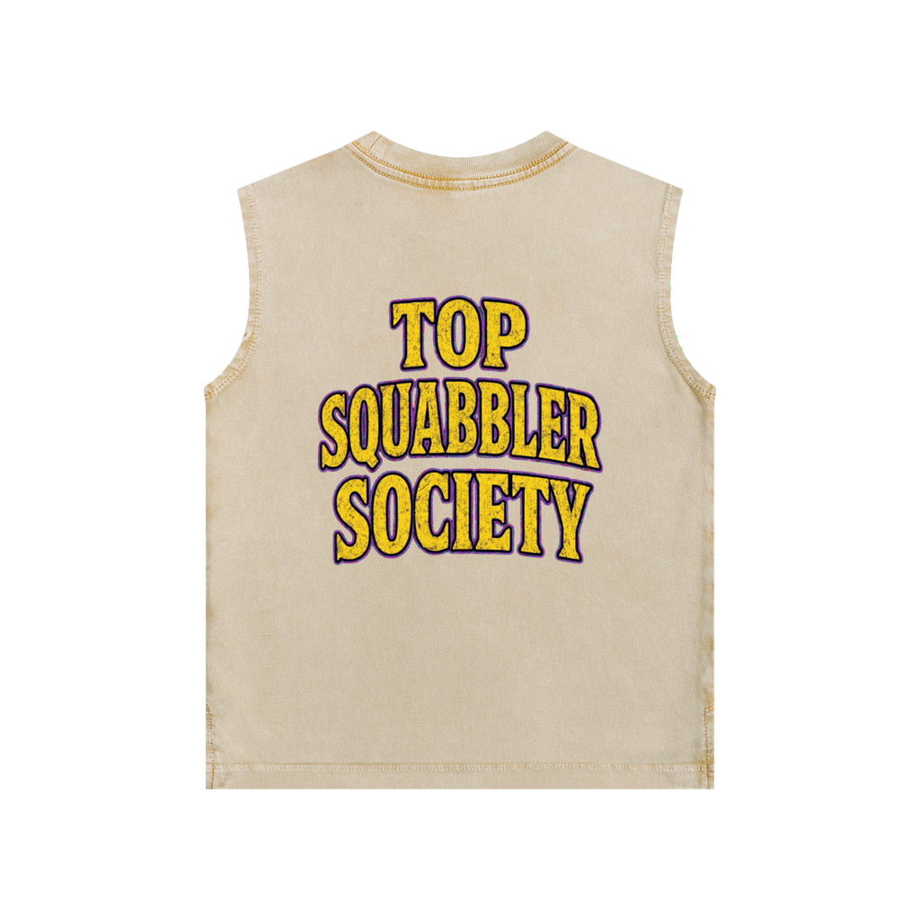 Hooded Member Snow Washed Kids' Tank Top