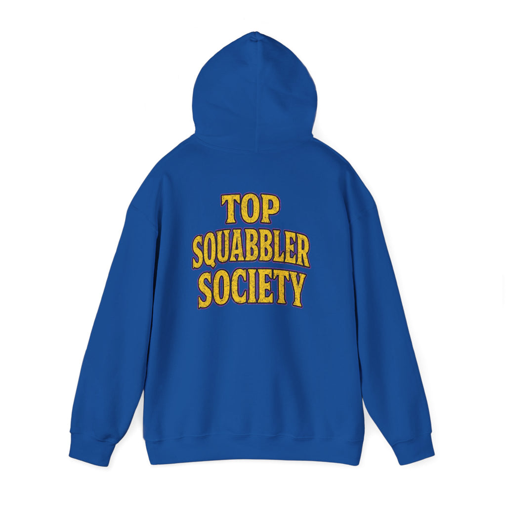 Top Squabbler Society Text Hoodie