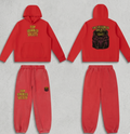 TSS Sweatsuit Patch Print Red