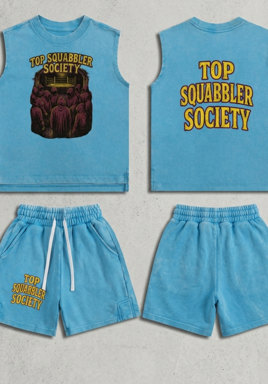 Kids TSS Tank & Shorts Bundle Blue