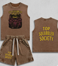 Kids TSS Tank & Shorts Bundle Coffee