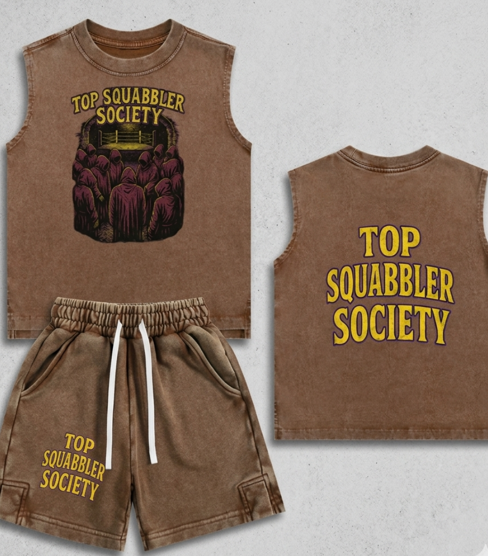 Kids TSS Tank & Shorts Bundle Coffee
