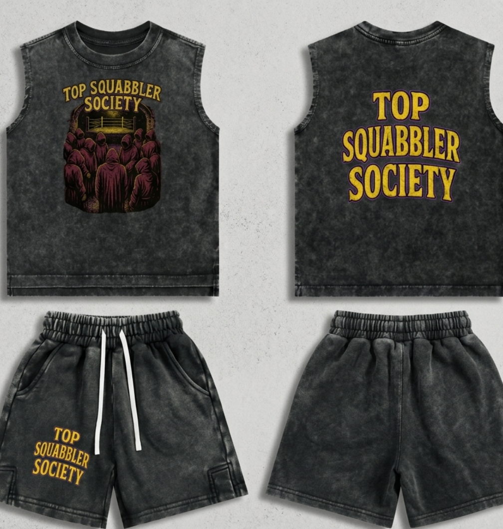 Kids TSS Tank & Shorts Bundle Dark Gray
