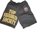 TSS Print Hooded Patch Fleece Shorts