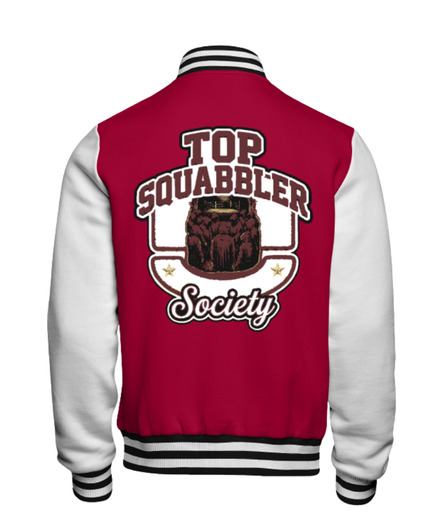 Top Squabbler Society Letterman Jacket