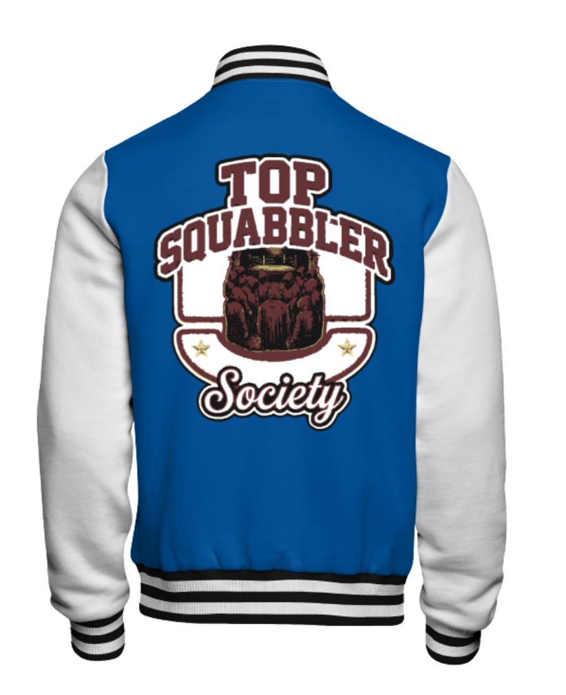 Top Squabbler Society Letterman Jacket