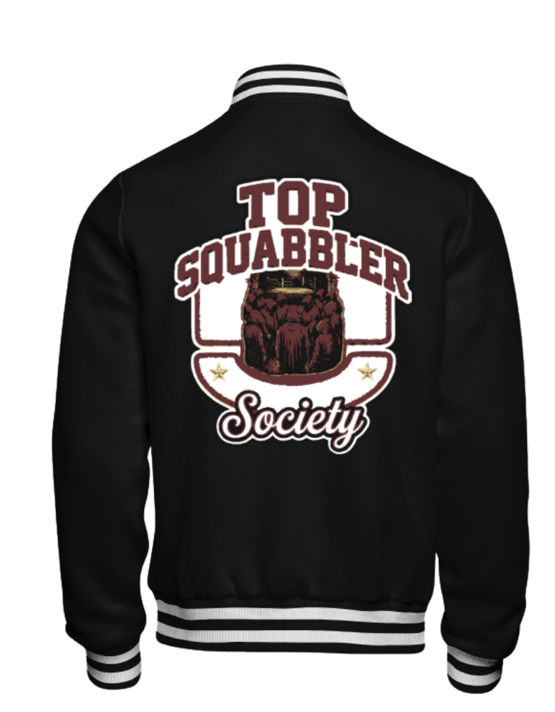 Top Squabbler Society Varsity Bomber