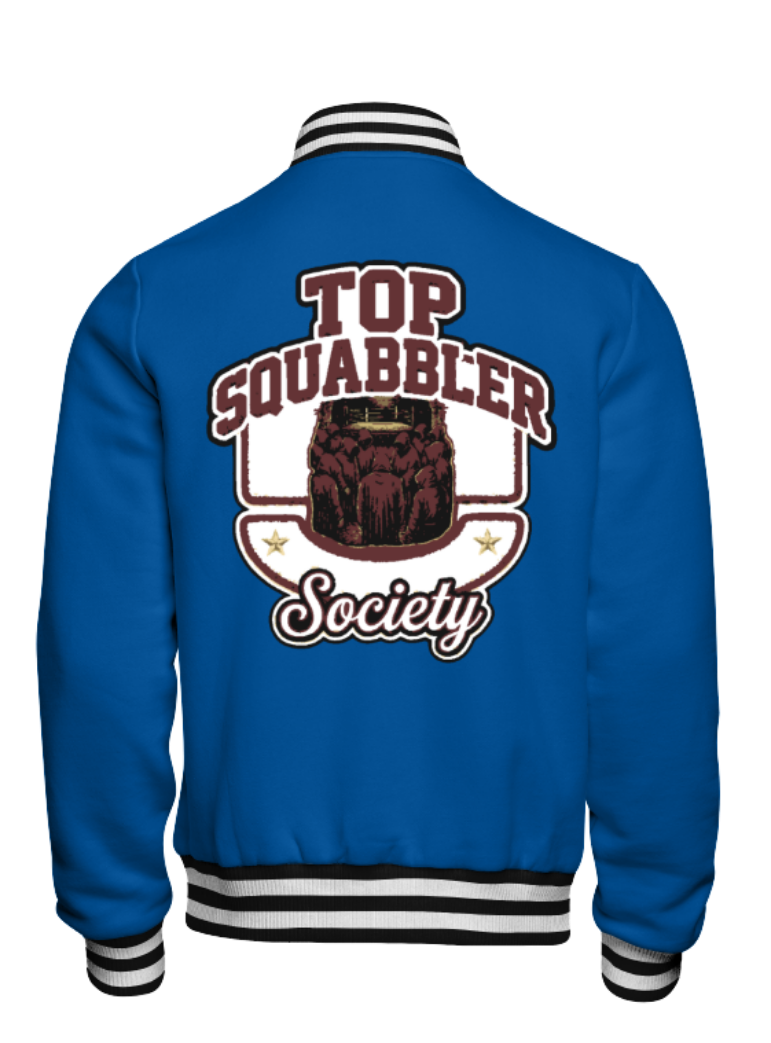 Top Squabbler Society Varsity Bomber