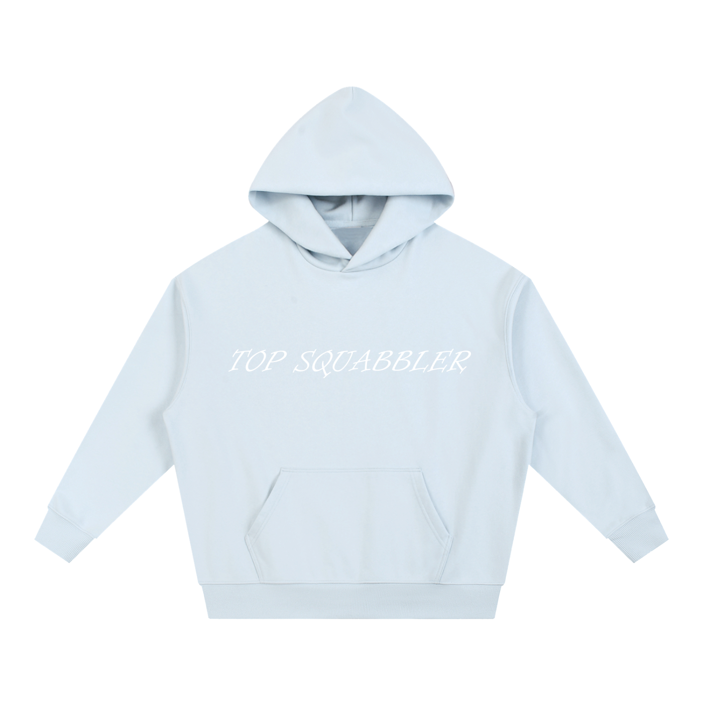 Oversized Top Squabbler Hooded Member Hoodie