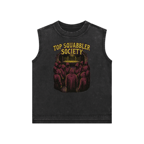 Hooded Member Snow Washed Kids' Tank Top