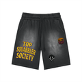 TSS Smiley Washed Shorts