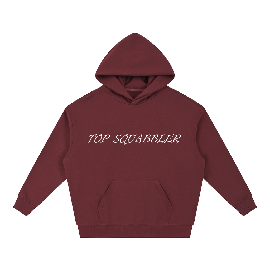 Oversized Top Squabbler Hooded Member Hoodie