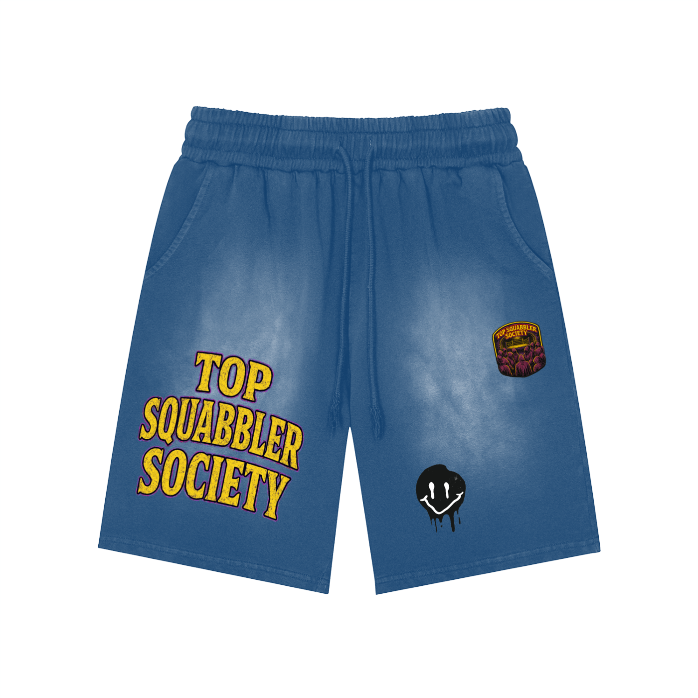 TSS Smiley Washed Shorts