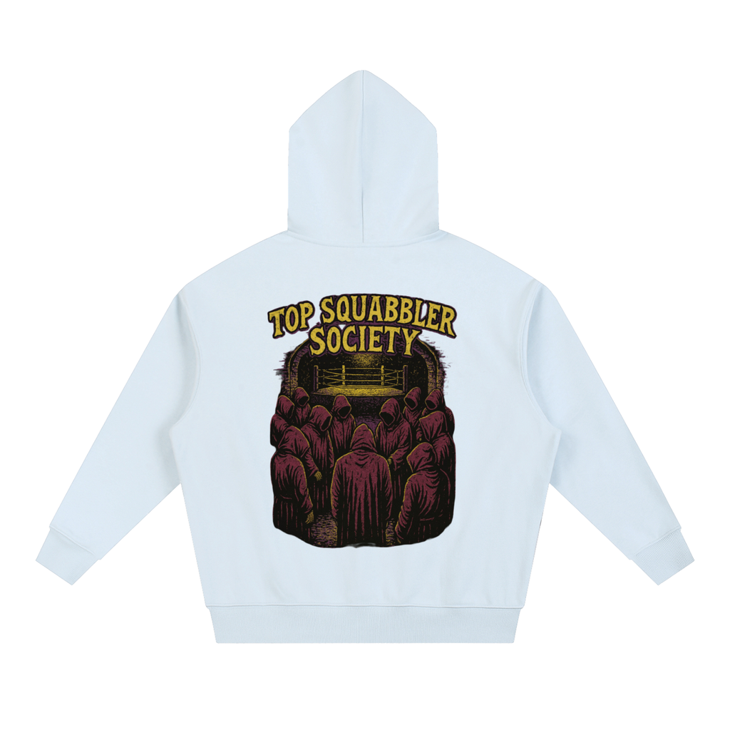 Oversized Top Squabbler Hooded Member Hoodie